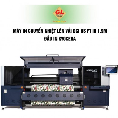 Máy in chuyển nhiệt DGI HS FT III Hàn Quốc 1.9m - Đầu in Kyocera Máy in chuyển nhiệt DGI HS FT III Hàn Quốc 1.9m - Đầu in Kyocera